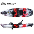 2021 China OEM wholesale new single design sea paddle fishing kayak with aluminum frame seat for hot sale canoe kayak